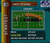 une photo d'Ã©cran de Fifa Soccer 96 sur Nintendo Super Nes